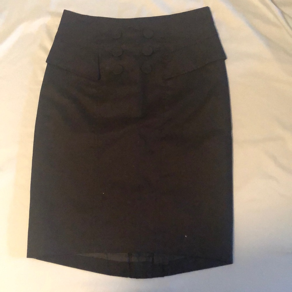 Black skirt